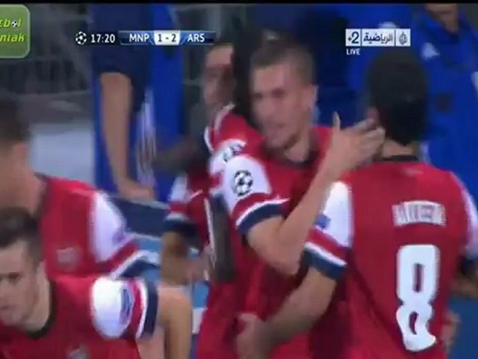 Montpellier 1-2 Arsenal London FutbolManiak.eu