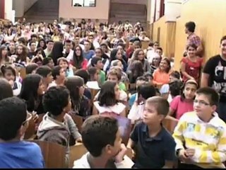 Fernando Romay en el colegio de los Agustinos