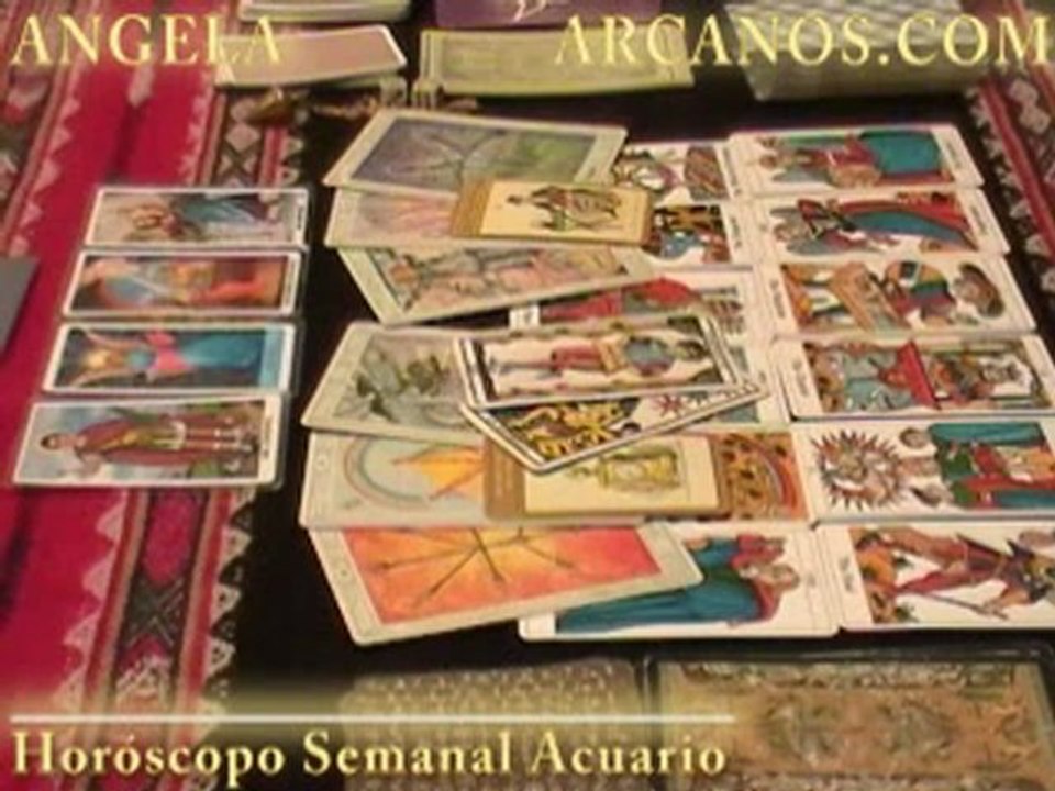 Horoscopo Acuario 30 de enero al 5 de febrero 2011 - Lectura del Tarot