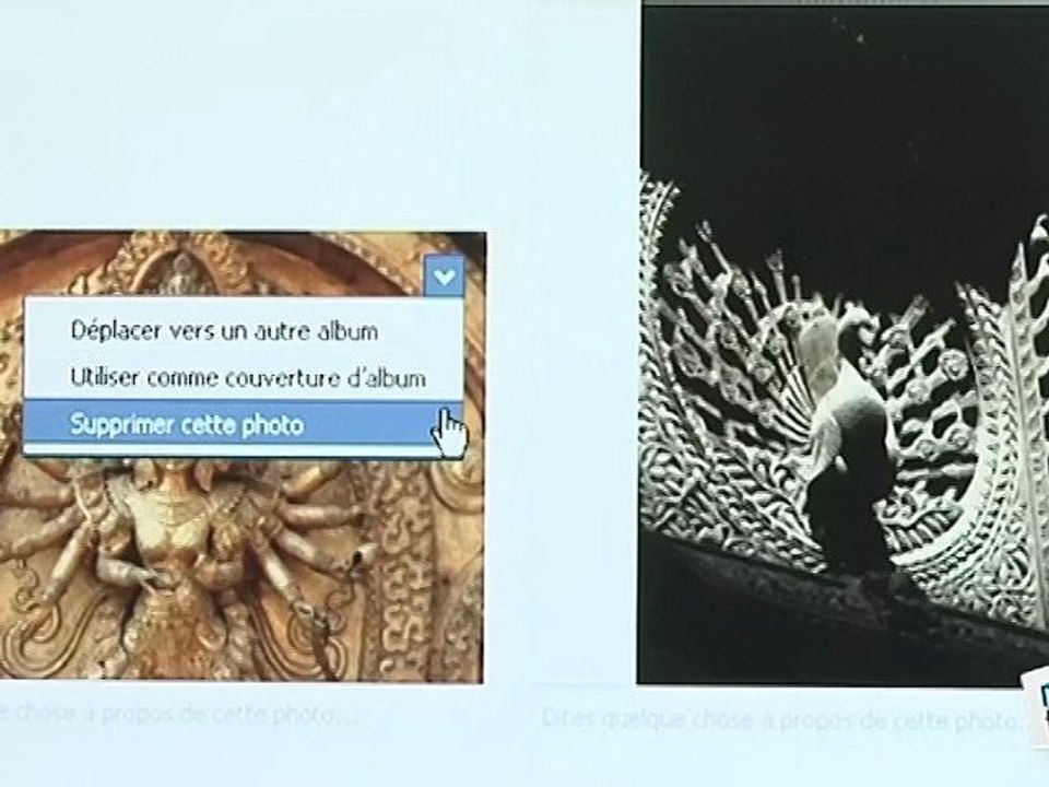 Supprimer des photos sur Facebook