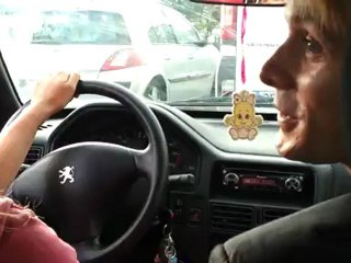 Emylie, Sam & moi en voiture à Boulogne-sur-mer