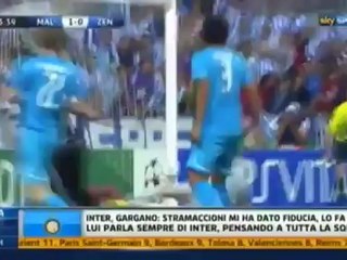 Malaga 3 - 0 Zenit St. Petersburg