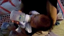 23rd May 2012 Dinner time!! Please do not disturb me!! SAM_2304.MP4