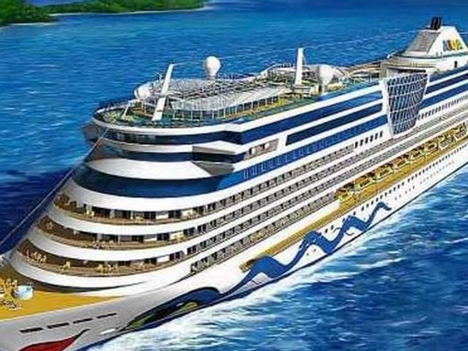 AIDA DIVA Kreuzfahrt Hamburg Hafen Clubschiff Reisen Schiff Maerz 2008 Bilder Fotos Video Film