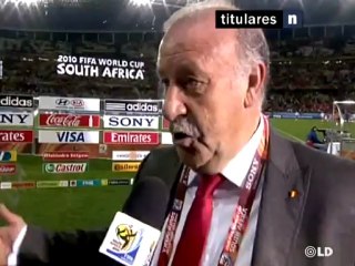 Del Bosque: "tenemos que buscar nuevos estímulos para el próximo partido"