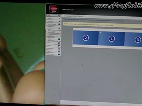 Come fare per avere il supporto a 3 o più monitor su Eyefinity - Demo gestione via Catalyst