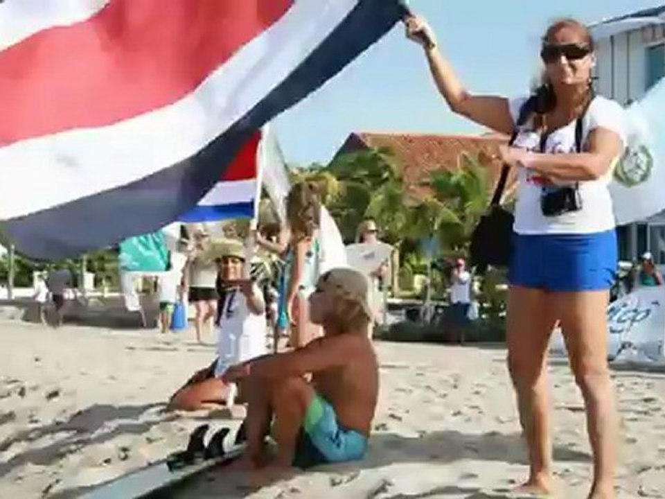 Sonia García on the 1st Day of the Nicaragua ISA World Masters 2012