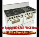 BEST PRICE 60 Pro-Style Dual-Fuel LP Gas Range w/6 Sealed Ultra High-Low Burners Two 3.69 cu.ft. Convection Oven Self-Clean and 2 Double Sided Griddle/Grill Stainless