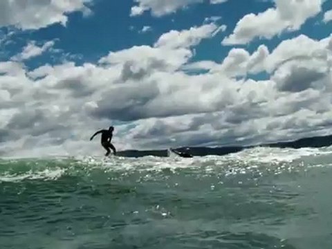 Laurie Towner, Joel Parkinson & Dylan Longbottom Surf South Coast Glory