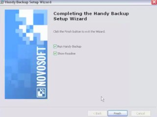 How to Install Backup Software: Enters Handy Backup