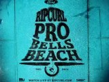 Kelly Slater -- Jeremy Flores -- Josh Kerr -- Rip Curl Pro Bells Beach Round 4 Heat 2