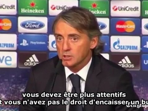 La déception de Roberto Mancini