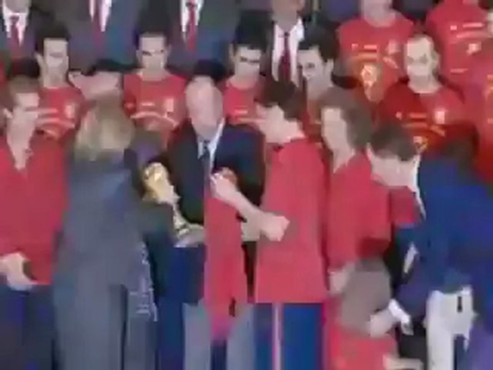 El Rey recibe a la selección española