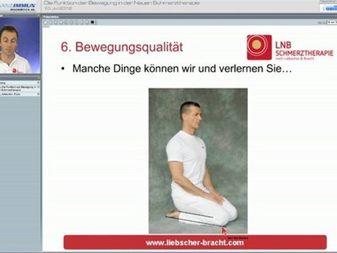 LNB Schmerztherapie und Bewegung aus Sicht des Physiotherapeuten Wolfgang v. Wersch - Teil 2