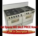 SPECIAL DISCOUNT 60 Pro-Style Dual-Fuel Natural Gas Range with 6 Sealed Ultra High-Low Burners Two 3.69 cu. ft. Convection Oven Self-Clean and 2 Double Sided Griddle/Grill Stainless Steel with Brass