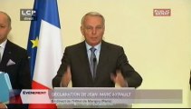 Evénements - Conférence de presse de Jean-Marc Ayrault