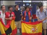 Aficionados españoles viajan a Sudáfrica para las semifinales