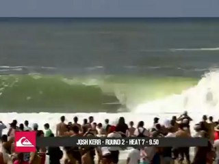 Quiksilver Pro Gold Coast 2012 - Josh Kerr R2 H7 9.50