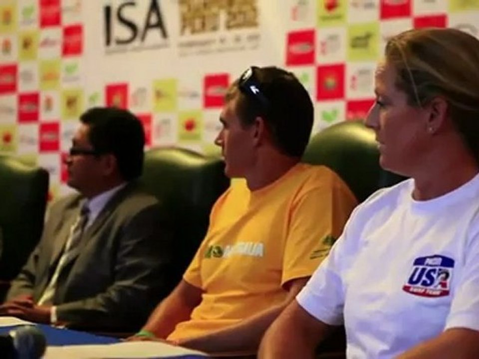 ISA World SUP and Paddleboard Championship - Press converence