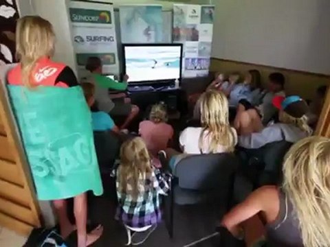 Surfing Australia Pro Surfer Camp - Laura Enever 2011