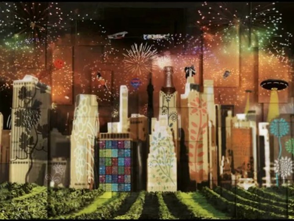 Vernissage de l’exposition « Happy World » de Woleck, "Artiste de l’Année" du Champagne Nicolas Feuillatte