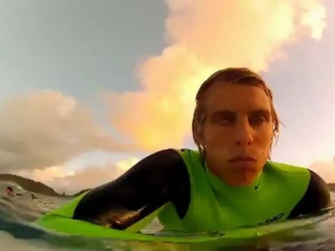 GoPro HD: Shotgun Barrels at Pipeline