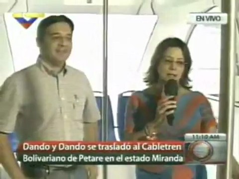 (Vídeo) Avanzan trabajos en Cabletren Bolivariano de Petare, en el estado Miranda