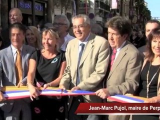 Inauguration Av. Gal de Gaulle - "On est fou de la Gare"