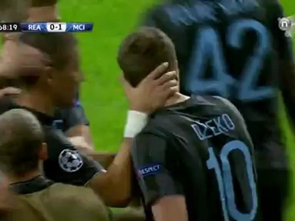 Real Madrid - Manchester City 0:1 Dzeko