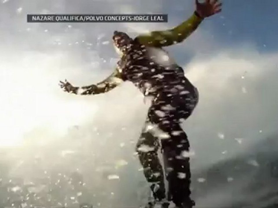 Garrett McNamara rides 90 Foot Wave!