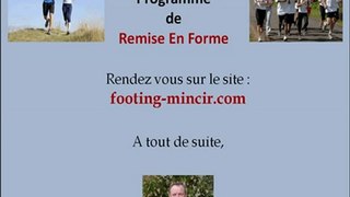 Footing conseils perte de poids