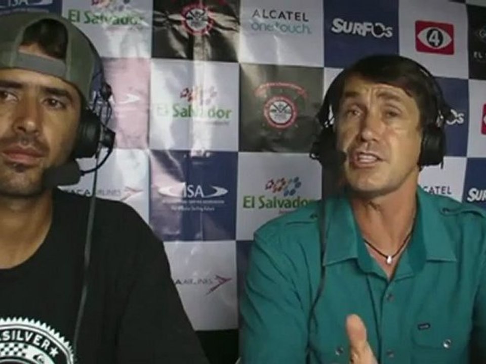 El Salvador ISA World Masters Surfing Championship 2011 - Day 3 best wave highlights