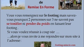 Footing chaussures