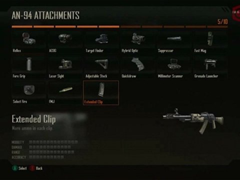 BO2 Multiplayer - Assault Rifle Weapon Attachments Preview