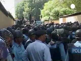 Abogados y estudiantes protestas contra el video de Mahoma