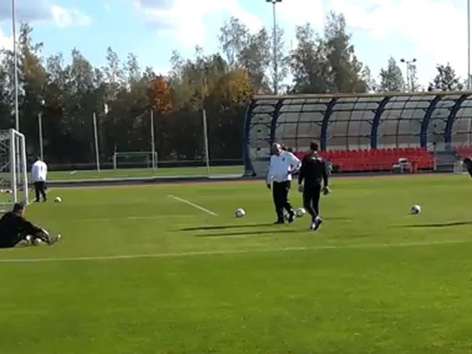 Тренировка голкиперов