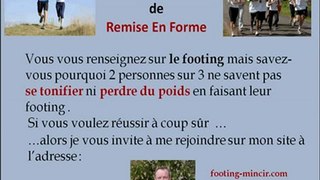 Faire footing efficace