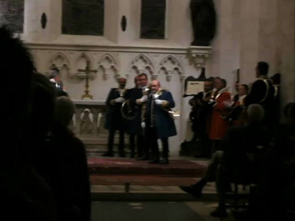 Concert des "Trompes d'Ile de France" et "Echos du Pays d'Auge" (3), donné en l'église de Lyons-la-Forêt