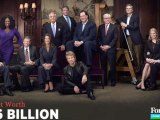 Billionaires on Forbes' Magazine Cover are Worth 126 Billion Dollars
