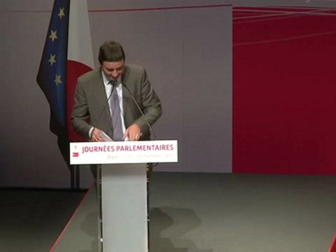 Discours de Laurent Grandguillaume aux Journées parlementaires de Dijon