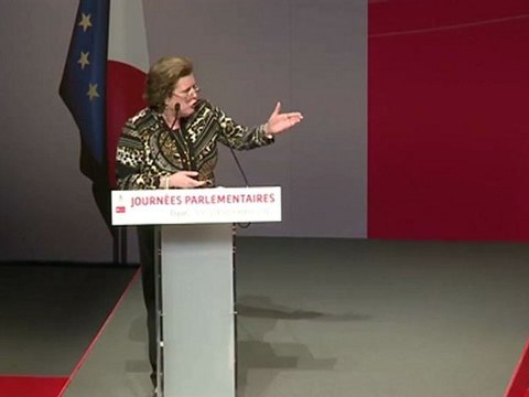 discours de Catherine Trautmann lors des journées parlementaires