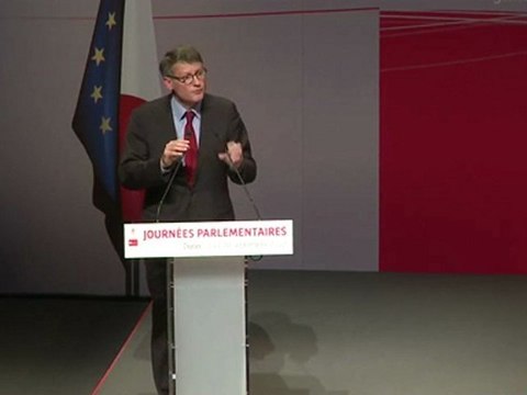Discours de Vincent Peillon lors des journées parlementaires