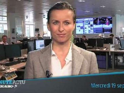 La minute actu : Mercredi 19 septembre 2012