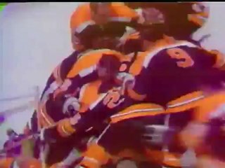 Bobby Orr Flies Through the Air - 1970