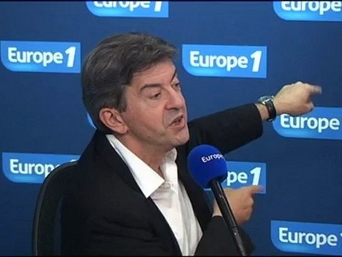 Mélenchon : le traité européen, une police politique
