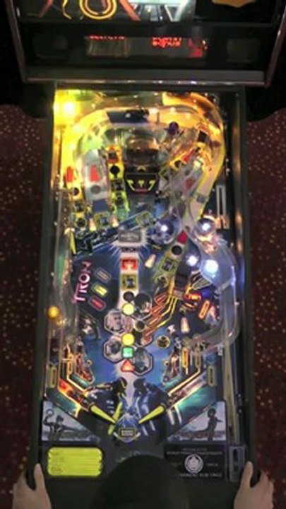 TRON: LEGACY Pinball Machine (Stern 2011) - PAPA 14 Qualifier - Roy Wils