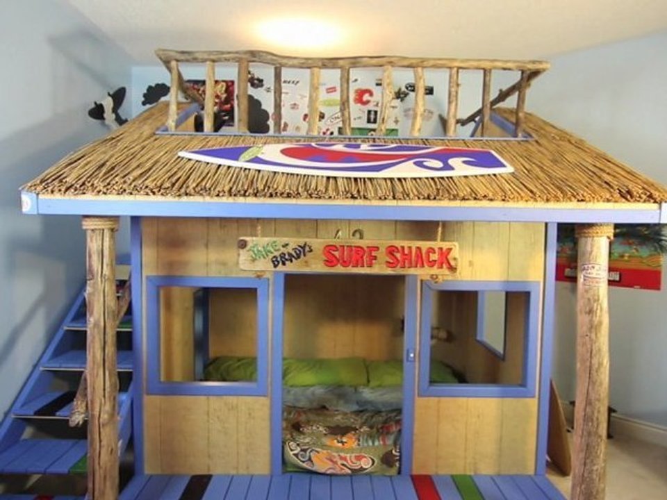 Ep19-Surfin B.U.N.K (kids room) COOLEST THING IN THE HOUSE