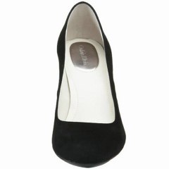 Calvin Klein Women's Olive Kidskin Round Toe Pump