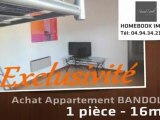 A vendre - appartement - BANDOL (83150) - 1 pièce - 16m²
