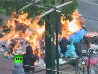 Greek Battlefield: Video of Athens clashes with police
